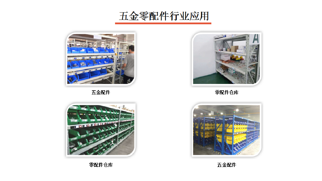 電子標簽揀貨系統五金零配件行業應用圖